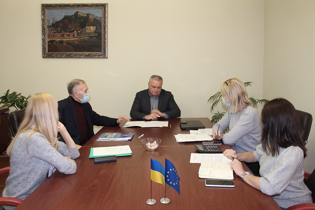 Meeting with the rector